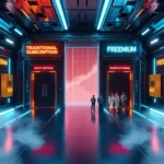 The Shift from Subscription Models to Freemium in Online Services