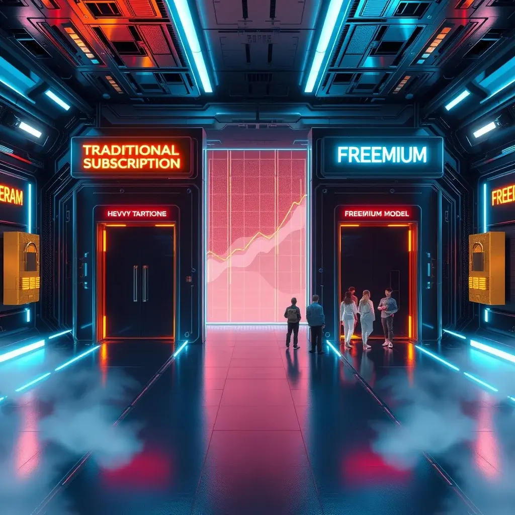 The Shift from Subscription Models to Freemium in Online Services